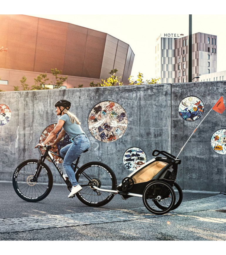 Thule Chariot Lite - Rimorchio Bici Multisport Per Bambini, Leggero E Pratico
