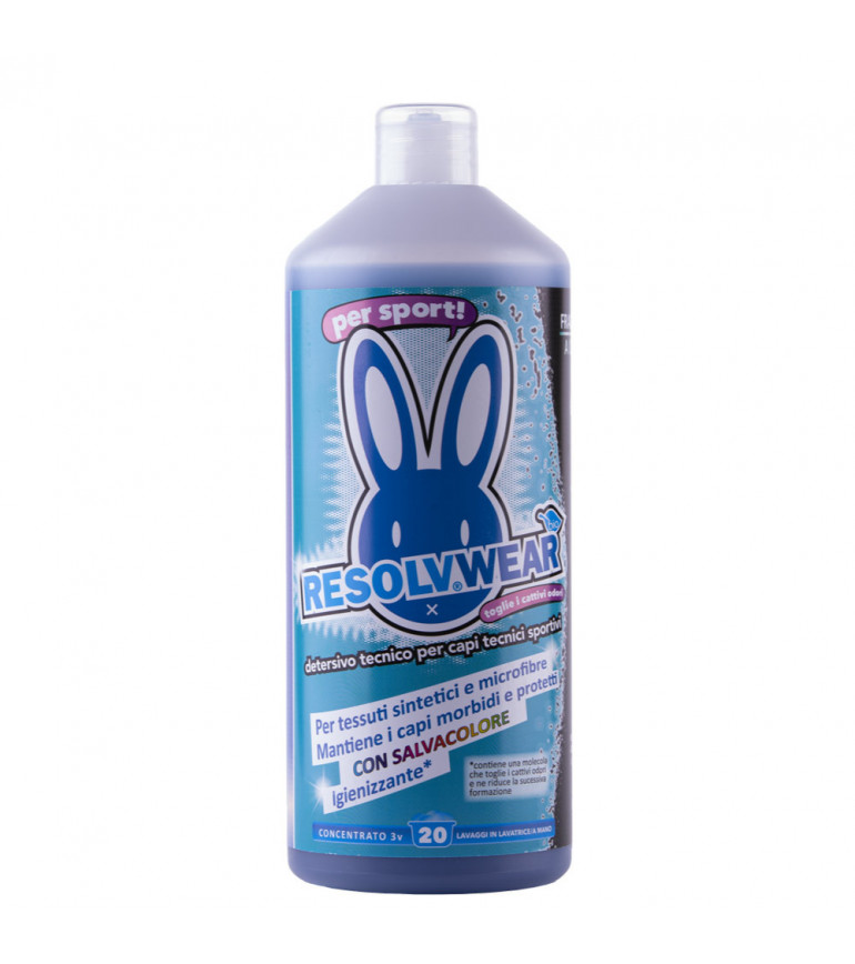 Detersivo abbigliamento sportivo ResolvBike 
 ResolvWear 1L