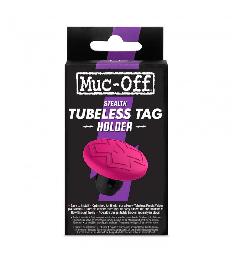 Porta airtag Muc-Off Stealth Tubeless Tag Holder