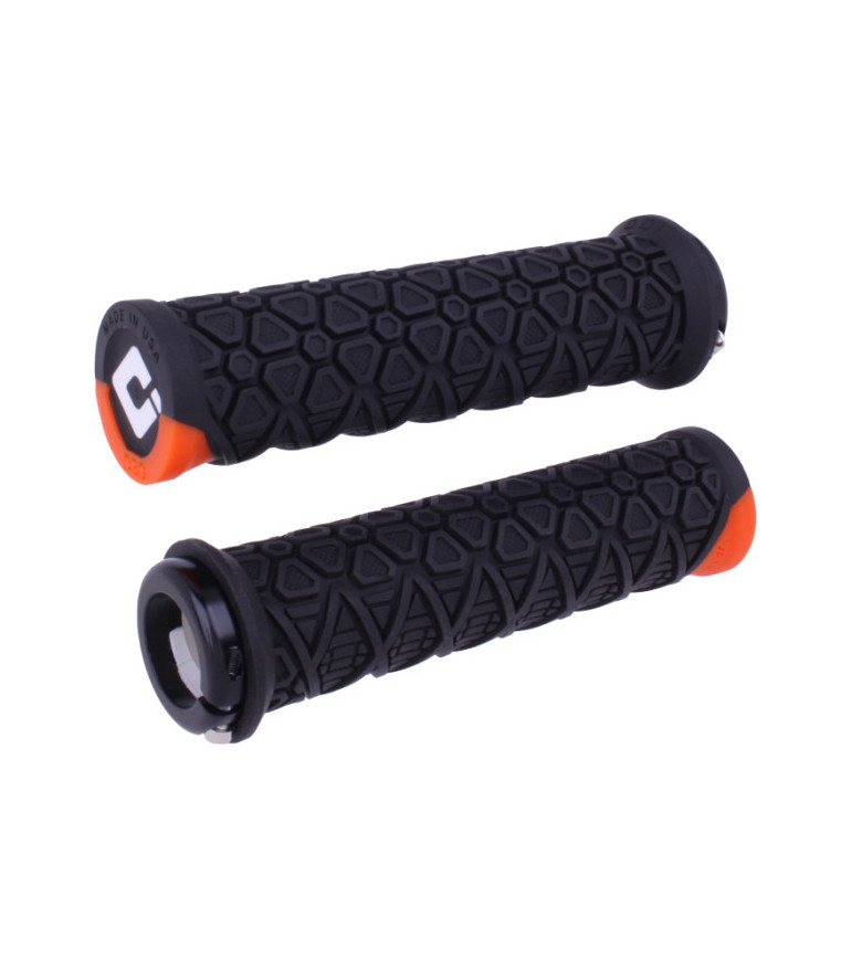 Manopole Odi MTB Vanquish v2.1 Lock-On nero