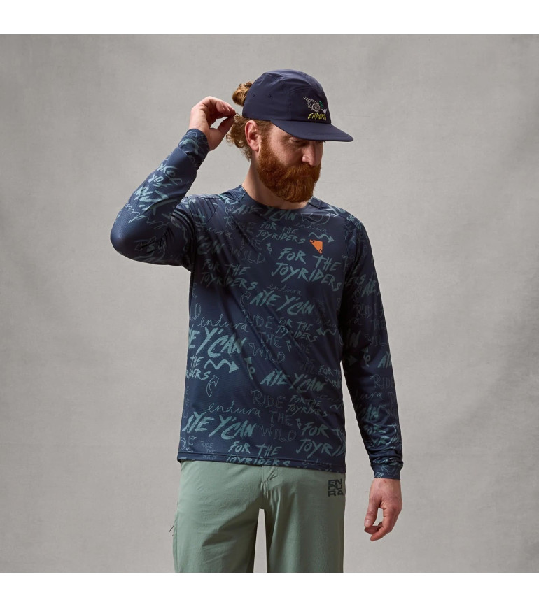 Maglia Endura Singletrack con stampa