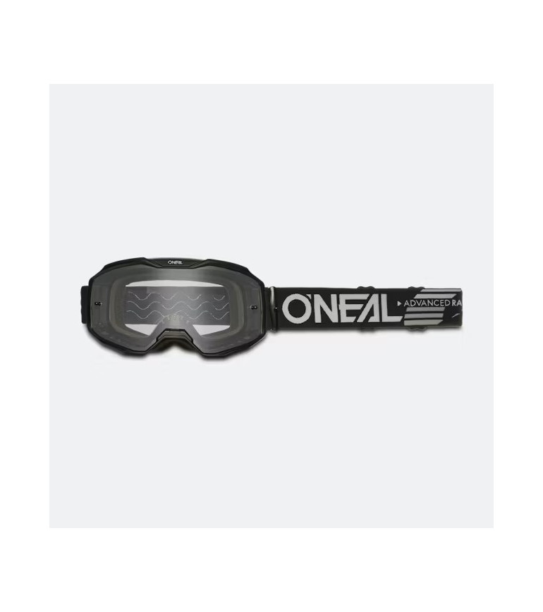 Maschera O'Neal B-10 Black-Silver Mirror