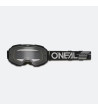 Maschera O'Neal B-10 Black-Silver Mirror
