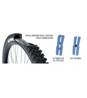 coppia pedali e-bike resina con inserto in gomma antiscivolo XERAMA bicicletta 